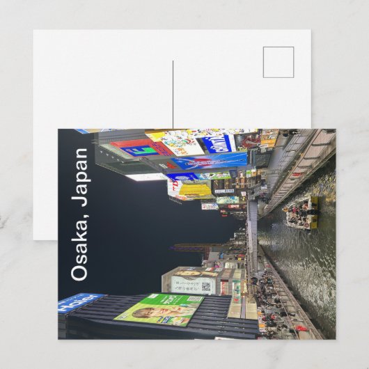 Osaka, Japans briefkaart (Voorkant / Achterkant)