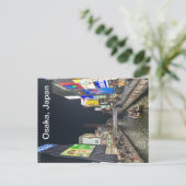 Osaka, Japans briefkaart (Staand voorkant)