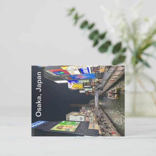 Osaka, Japans briefkaart (Staand voorkant)