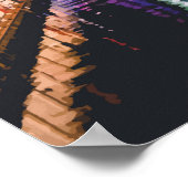 Osaka, Japanse reisbaan Poster (Hoek)