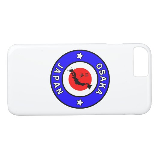 Osaka Japanse telefooncase Case-Mate iPhone Case (Achterkant (Horizontaal))