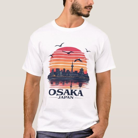 OSAKA JAPON T-SHIRT (Voorkant)