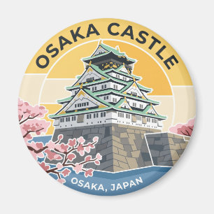 Osaka Kasteel, Japan Japan Magneet