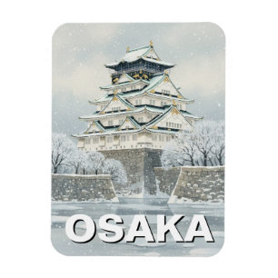 Osaka Kasteel Japan Magneet