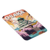Osaka Kasteel Japan Magneet (Rechterzijde)