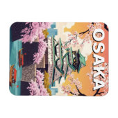 Osaka Kasteel Japan Magneet (Horizontaal)