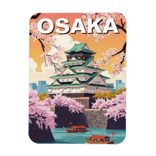 Osaka Kasteel Japan Magneet