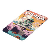 Osaka Kasteel Japan Magneet (Linkerzijde)