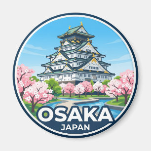 Osaka Kasteel Japan Magneet