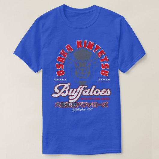 Osaka Kintetsu Buffalo's T-shirt (Design voorkant)