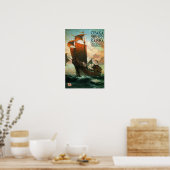 Osaka Mercantile Steamship Co. Travel Poster (Keuken)