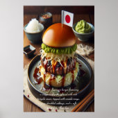 Osaka Oishii Burger Dream 24x36 Poster (Voorkant)