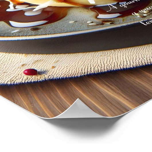 Osaka Oishii Burger Dream Poster (Hoek)