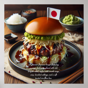 Osaka Oishii Burger Dream Poster