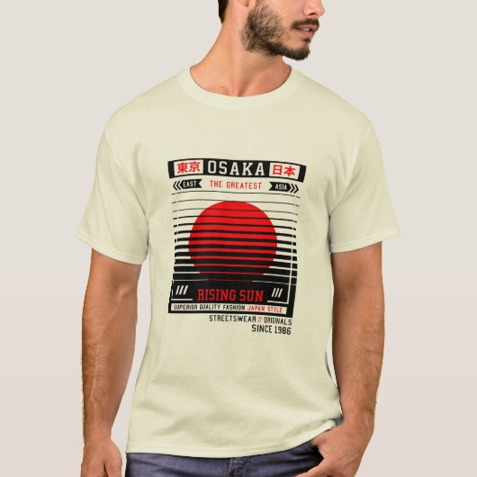 Osaka ontwerp t-shirt (Voorkant)