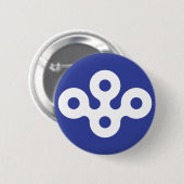 Osaka prefectuur, Japan Ronde Button 5,7 Cm (Voorkant /achterkant)