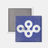 Osaka prefectuur magneet (Voorkant / Achterkant)