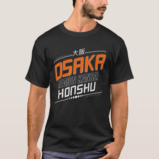 Osaka Region Kansai Honshu T-shirt (Voorkant)