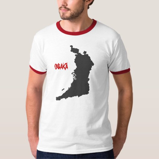 OSAKA (rood) T-shirt (Voorkant)