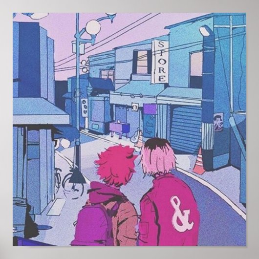 Osaka Street Punks Poster (Voorkant)