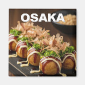 Osaka Takoyaki Japans eten Magneet (Voorkant)