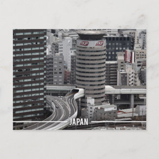 Osaka Umeda Skyline, Japan Briefkaart