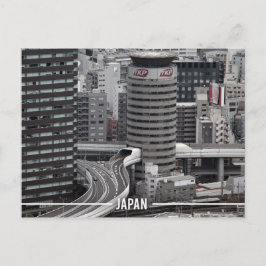 Osaka Umeda Skyline, Japan Briefkaart