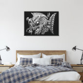 Osakana2022 Canvas Print (Insitu (Slaapkamer))