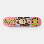 OSALU_monkey Persoonlijk Skateboard (Horizontaal)