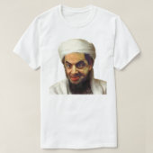 Osama bin Laden of Osama bean laden T-shirt (Design voorkant)