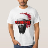 Osama Geronimo red T-shirt (Voorkant)