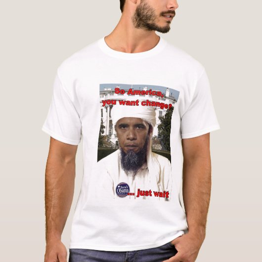 Osama Obama'08 T-shirt (Voorkant)