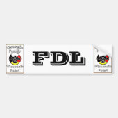 Osaugie FDL Bumpersticker - Moet bewerken om alles (Voorkant)