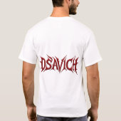 OSAVICH "SAVAGE stijl" T-shirt (Achterkant)