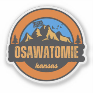 Osawatomie, Kansas Sticker
