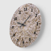 OSB Bouw Plywood Sheets Print on a Grote Klok (Hoek)