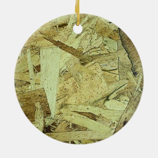 OSB Chip Board Multiplex Gepersonaliseerd Keramisch Ornament (Achterkant)