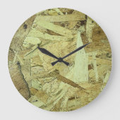 OSB Chip Board Plywood Grote Klok (Voorkant)