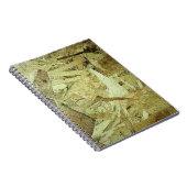 OSB Chip Board Plywood Notitieboek (Rechterzijde)