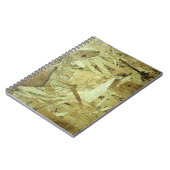 OSB Chip Board Plywood Notitieboek (Linkerzijde)