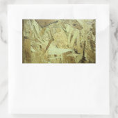 OSB Chip Board Plywood Rechthoekige Sticker (Tas)