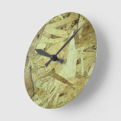 OSB Chip Board Plywood Ronde Klok (Hoek)