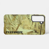 OSB Chip Board Plywood Samsung Galaxy Hoesje (Achterkant horizontaal)