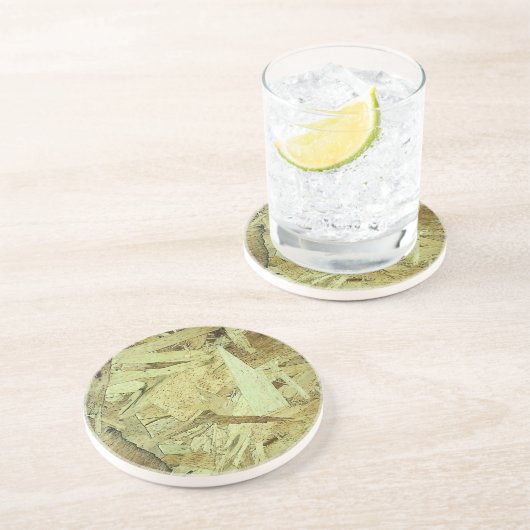 OSB Chip Board Plywood Zandsteen Onderzetter (Zijkant)