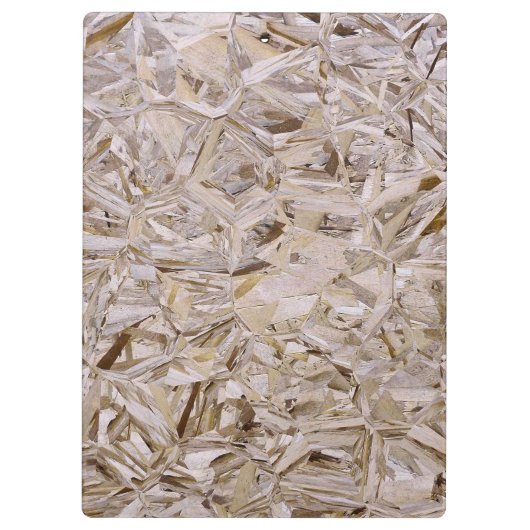 OSB Construction Plywood Matrix Print Klembord (Achterkant)
