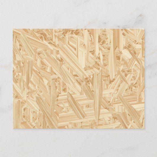 OSB Patroon Spaanplaat Renovatie Briefkaart (Voorkant)