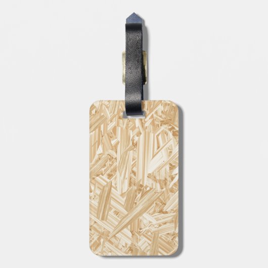 OSB-patroonchipboard vernieuwing Bagagelabel (Achterkant verticaal)