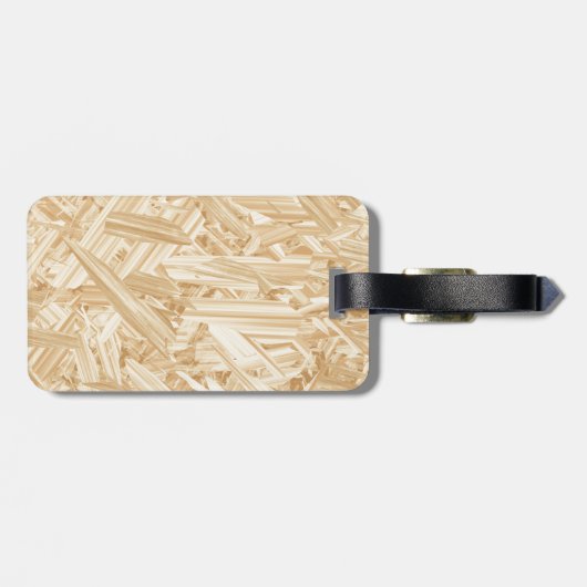 OSB-patroonchipboard vernieuwing Bagagelabel (Achterkant horizontaal)