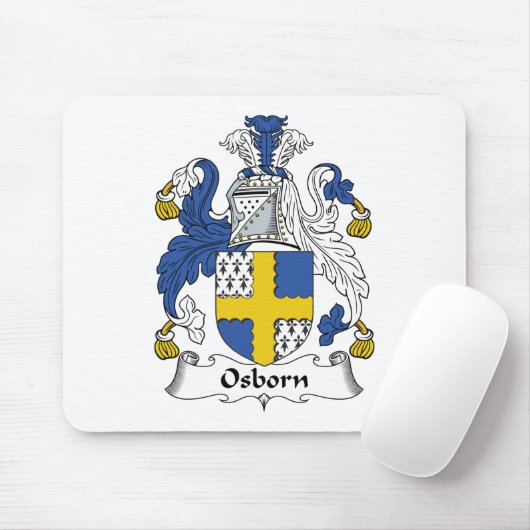 Osborn Family Crest Muismat (Met muis)