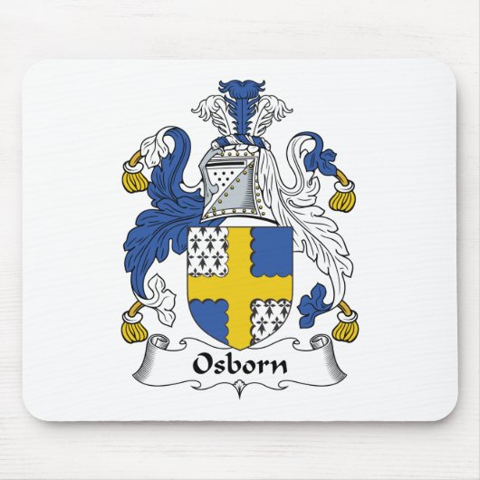 Osborn Family Crest Muismat (Voorkant)